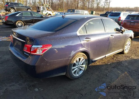 2012 Lexus Es 350 from USA, damaged, VIN JTHBK1EG2C2490656